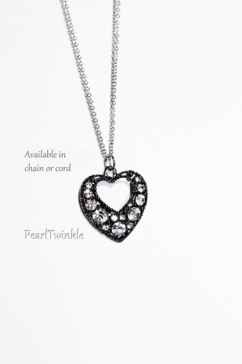 Heart Pendant Necklace love pendant gift for girlfriend sweetheart wife daughter Valentine gift for her black lives matter