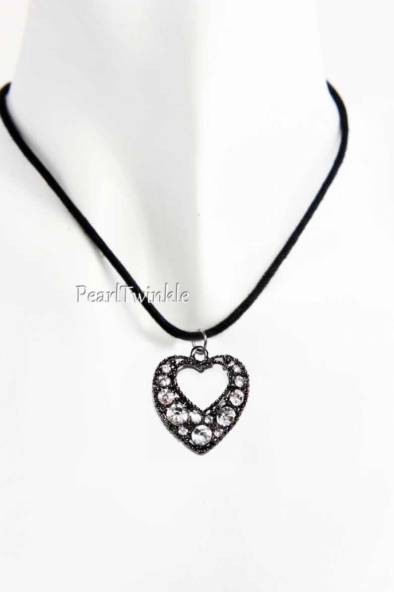 Heart Pendant Necklace love pendant gift for girlfriend sweetheart wife daughter Valentine gift for her black lives matter