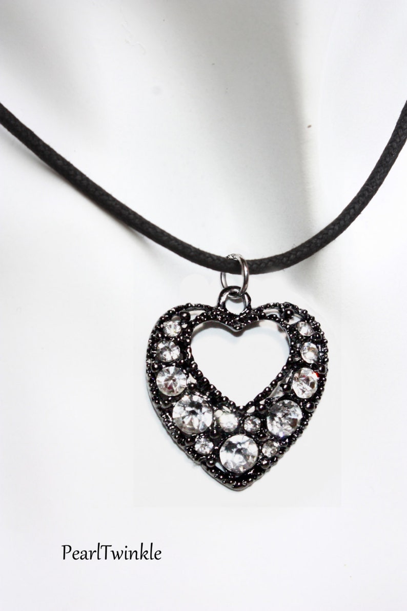 Heart Pendant Necklace love pendant gift for girlfriend sweetheart wife daughter Valentine gift for her black lives matter