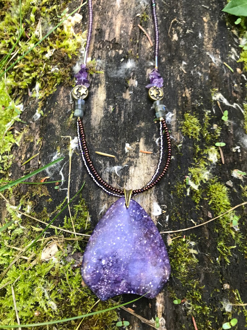 Mystic Mayhem Lepidolite Necklace