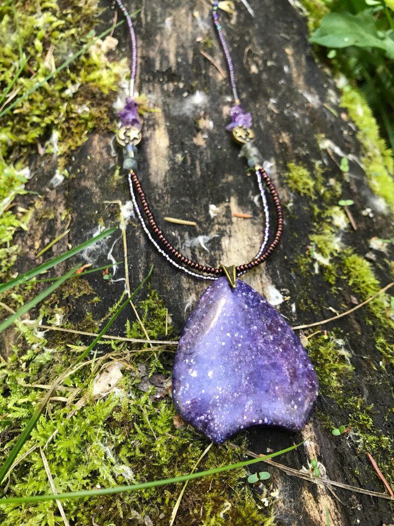 Mystic Mayhem Lepidolite Necklace