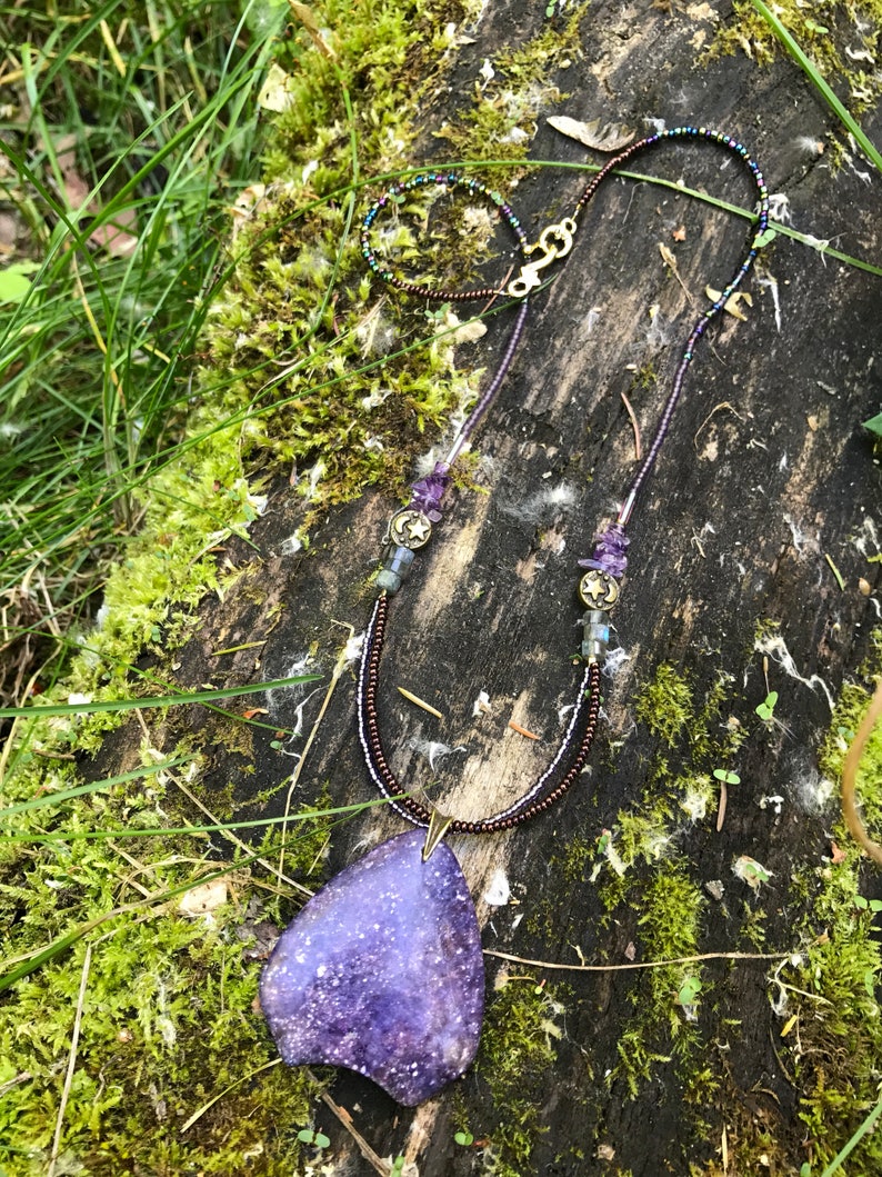 Mystic Mayhem Lepidolite Necklace
