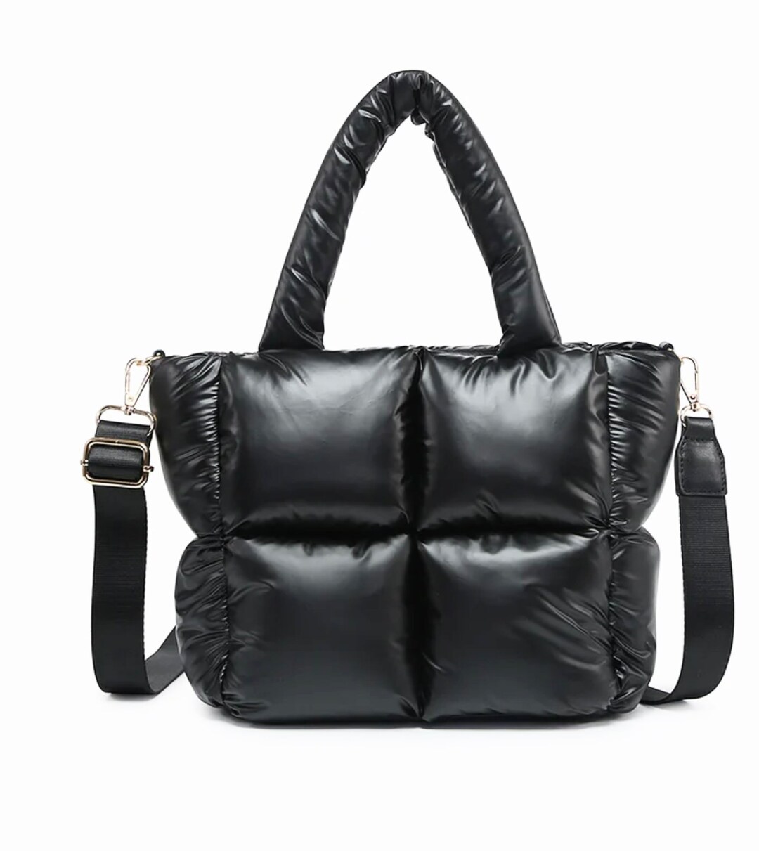 Ruffled Nylon Tote Bag main image 0