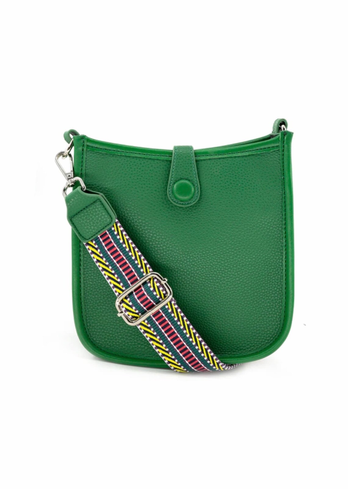 Mini Vegan Crossbody Bag Pebbled Vegan Leather Guitar Strap Etsy