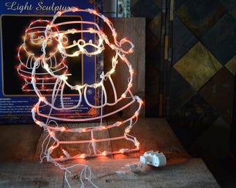 vintage outdoor lighting rustic retro christmas lights window decor christmas mid century santa display apartment decor condo vintage outdoor lighting etsy vintage outdoor lighting rustic retro christmas lights window decor christmas mid century santa display apartment decor condo vintage outdoor lighting etsy