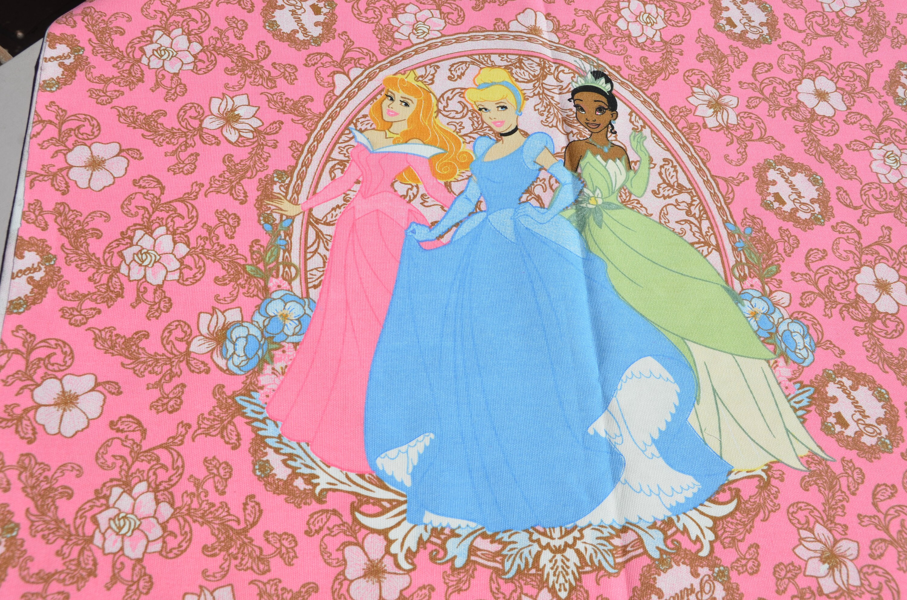 Vintage Walt Disney Fabric Material Disney Princess' Etsy