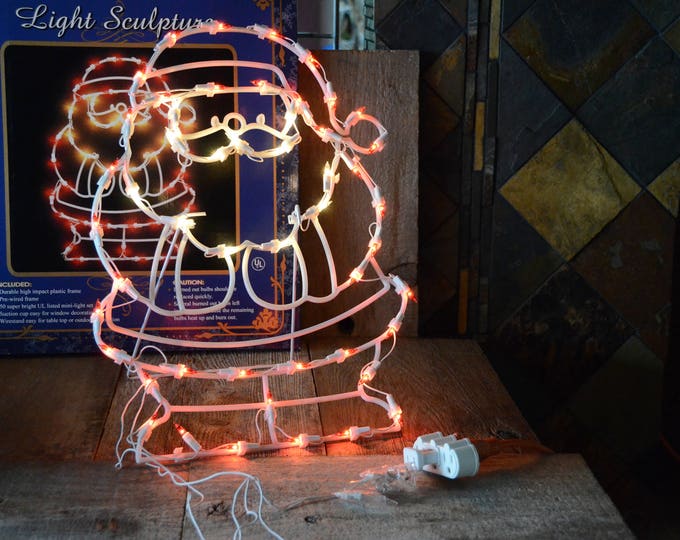 Retro Christmas Lights, Window Decor, Christmas, Mid Century Lights ...