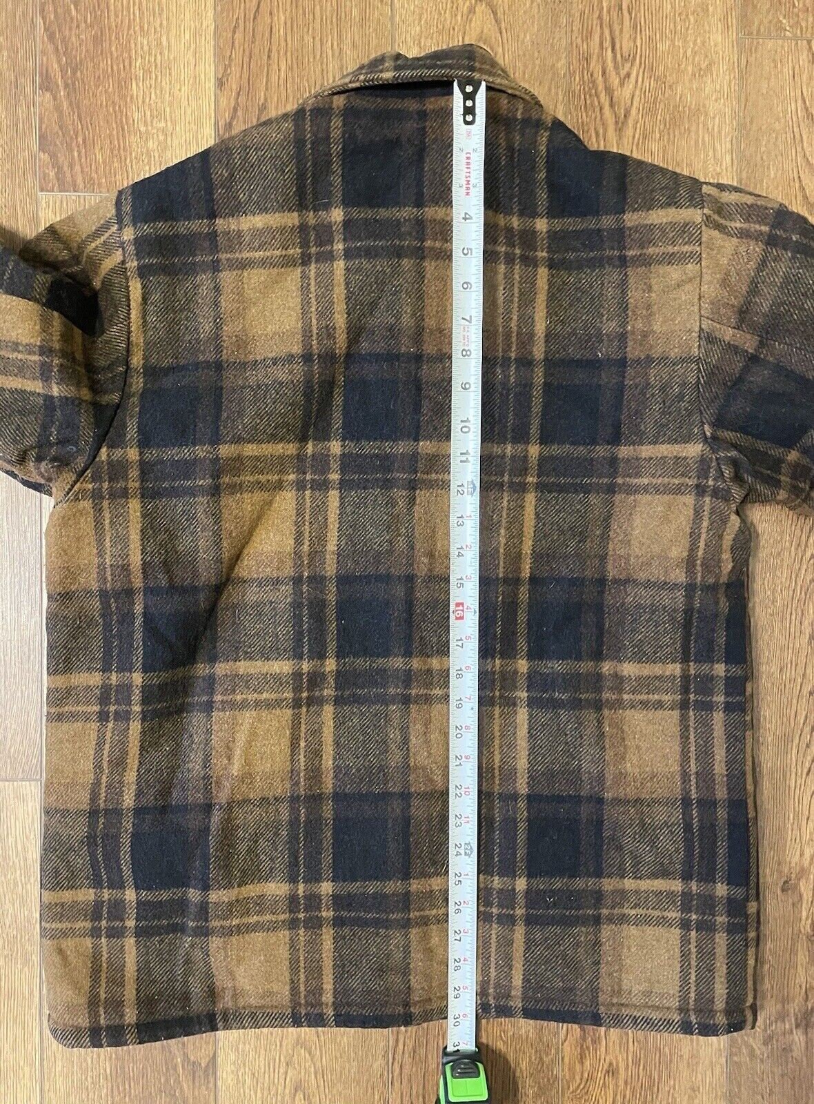 Men's WOOL Jacket Sheepskin Lined Coat Shearling Lined LAND Men's WOOL Jacket Sheepskin Lined Coat Shearling Lined LAND