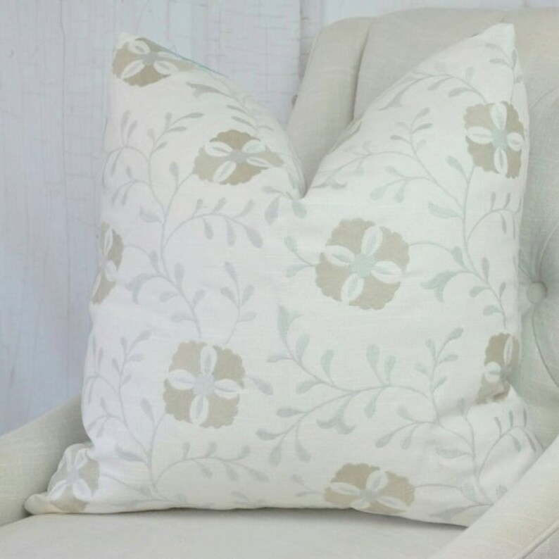 Beige Throw Pillow Covers Farmhouse Throw Pillows 26x26 Pillow Etsy