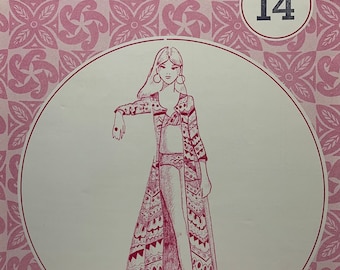 Pacifica Pattern 5000, Bikini and Coverup, Size 14, Uncut Sewing Pattern