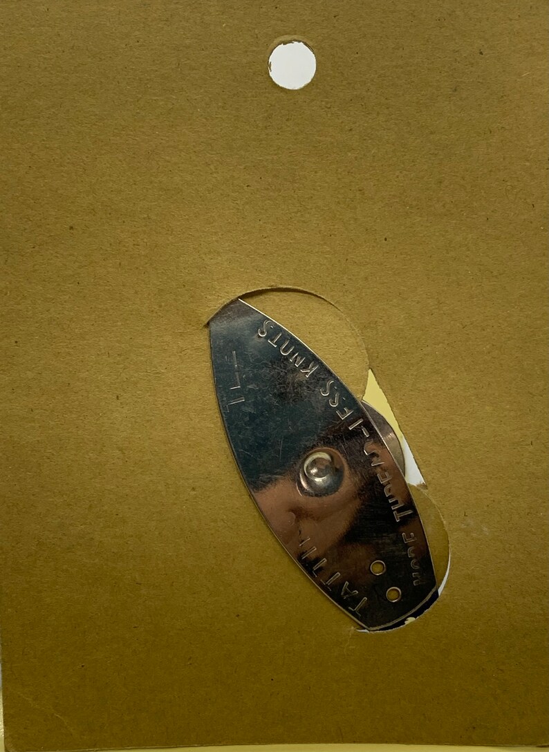 Tatting Shuttle, Vintage Imra, Metal Shuttle, Made in USA, Removable