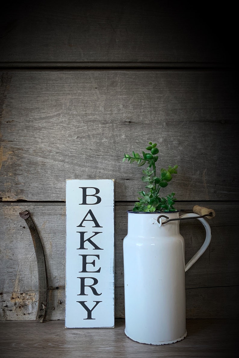 Farmhouse BAKERY Sign Bakery Sign Farmhouse Sign Gift Etsy