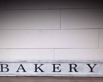 Bakery sign kitchen sign bakery farmhouse sign wood sign rustic sign kitchen signs wooden signs rustic kitchen signs wood signs, gift