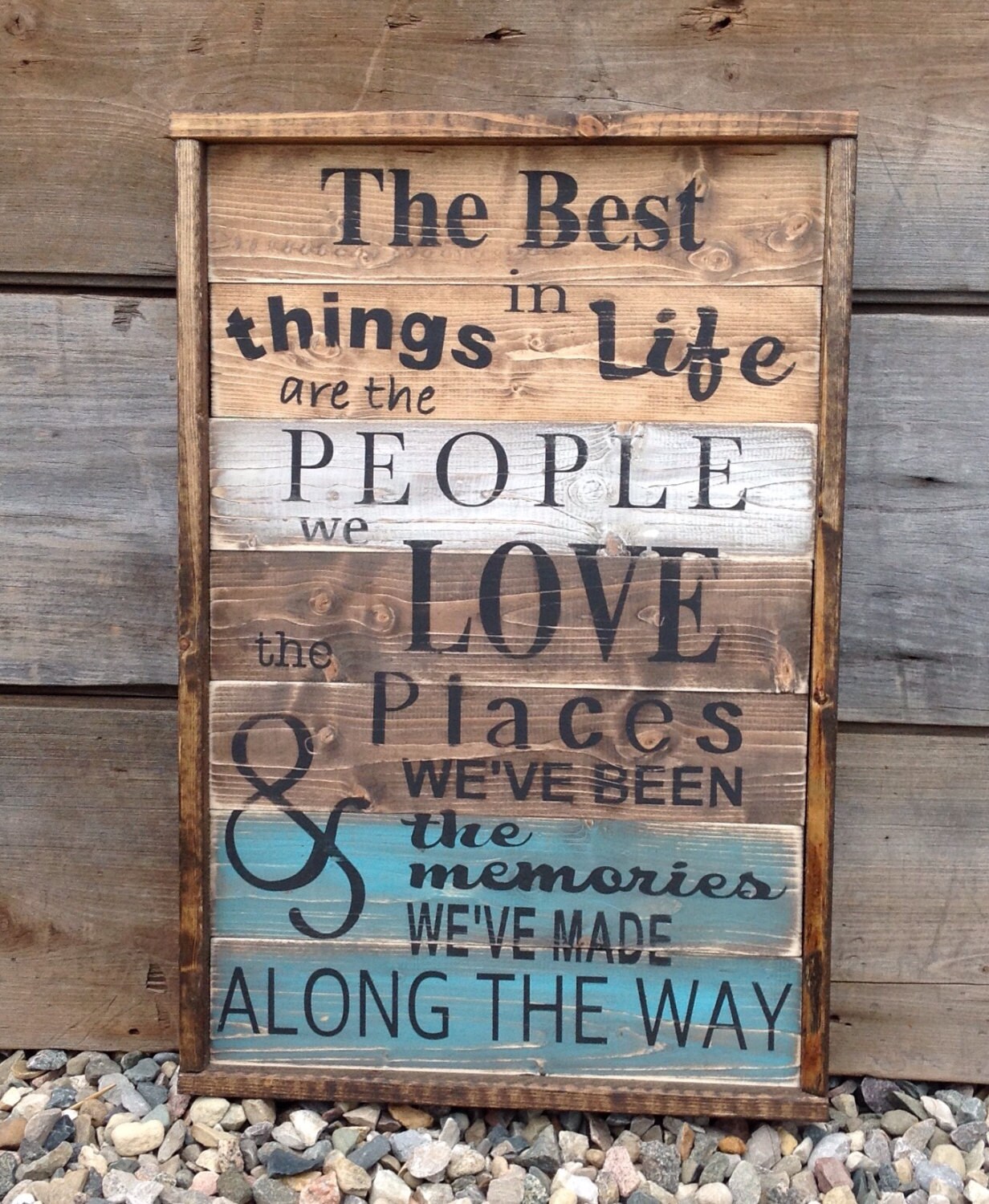 Rustic Wood Rustic Family Sign Wood Family Sign Custom Etsy