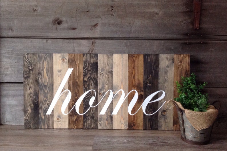 farmhouse decor farmhouse style Home rustic home sign farmhouse sign farmhouse 36X18 home Sign wood family sign family wood sign
