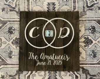 Lock ceremony sign, custom sign to use in a lock ceremony, lock ceremony, rustic wedding, Sign Measures 12X12, rustic wedding,