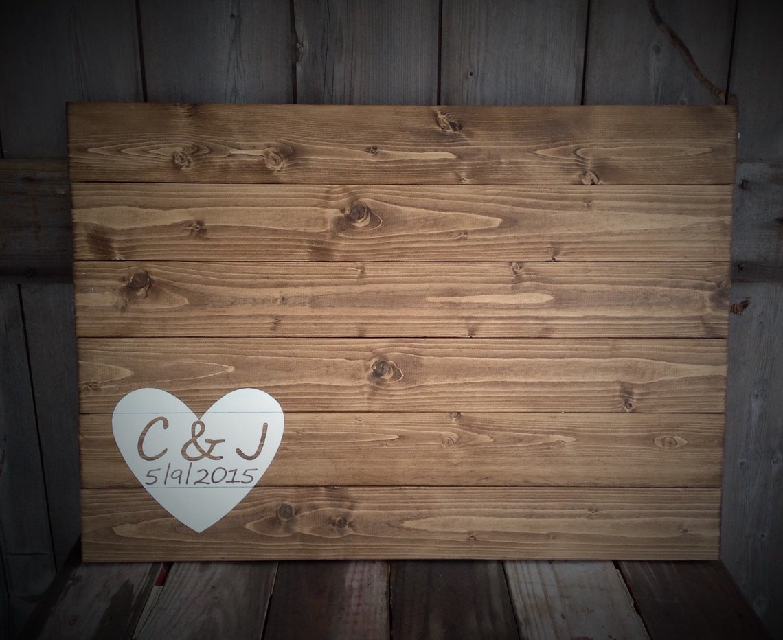 Wedding Guest Book Guest Book Wedding Guestbook Custom Etsy