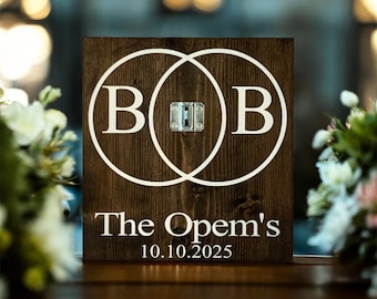 Lock ceremony sign, custom sign to use in a lock ceremony, lock ceremony, rustic wedding, Sign Measures 12X12, rustic wedding,