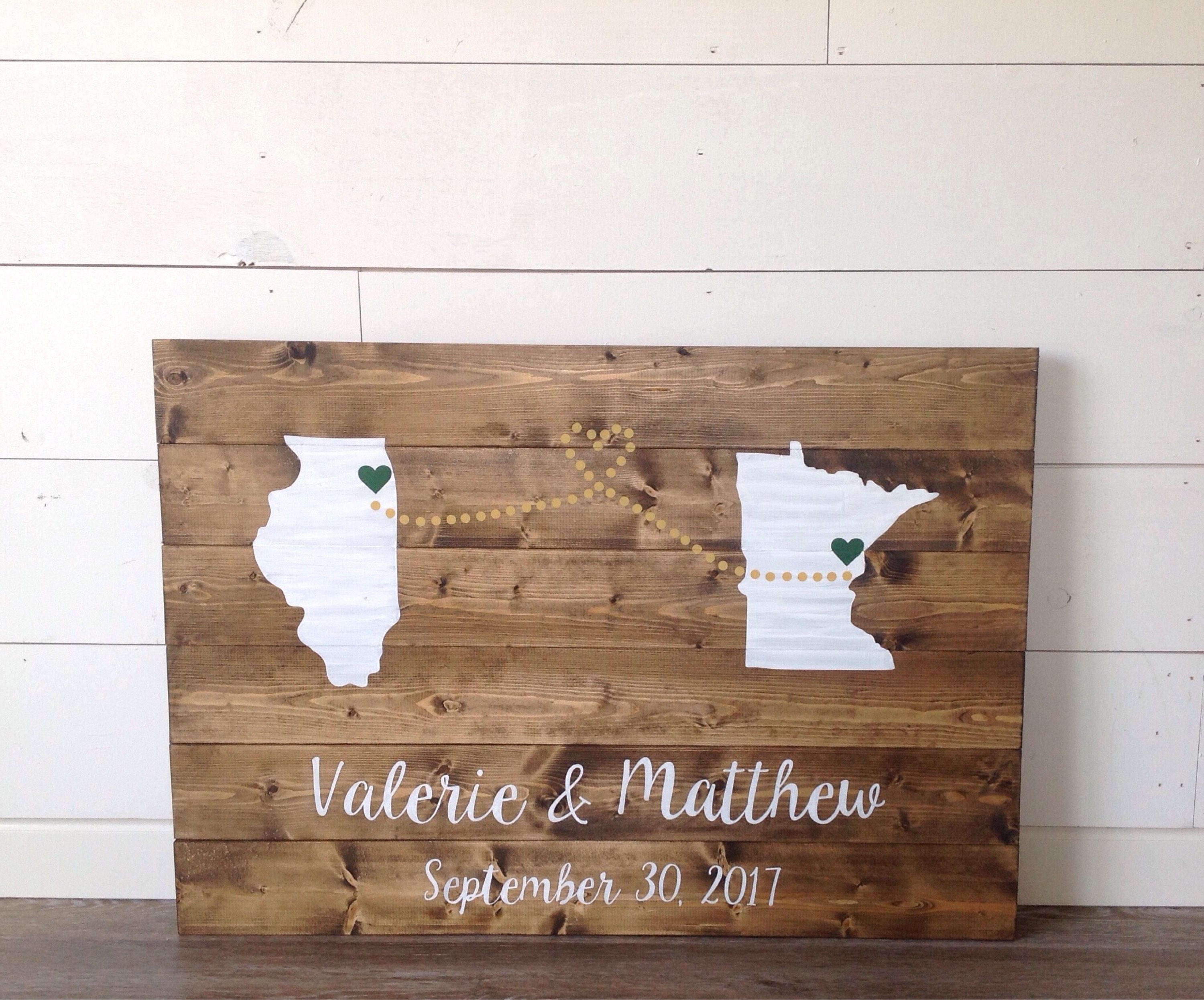 Wedding Guest Book Guest Book Wedding Guestbook Custom Etsy