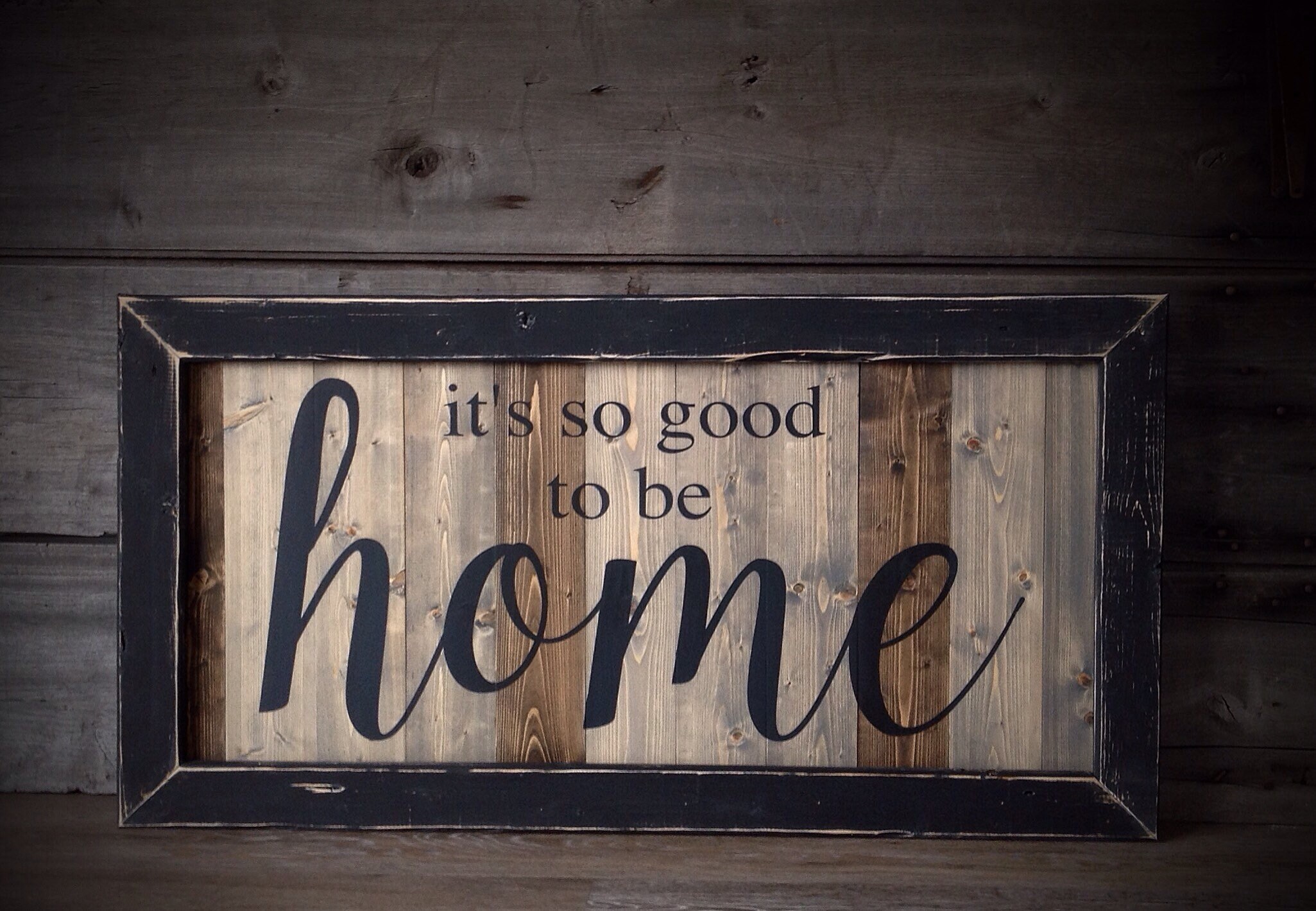 It's so Good to Be Home Wood Sign Farmhouse Home Sign Etsy