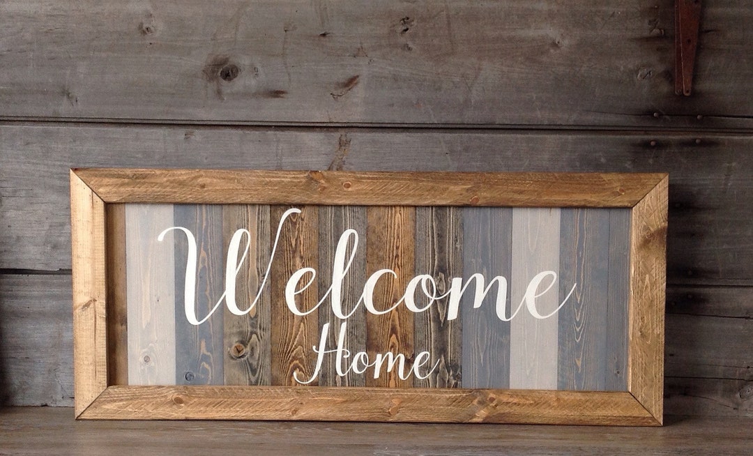 Home, Wood Sign, Sign, Farmhouse Wall Decor,