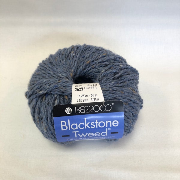 Berroco Blackstone Tweed, color 2623, Wool blend, 130 yds, 50 g