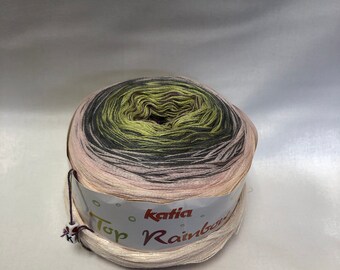 Katia Top Rainbow, color 80, Cotton/Acrylic blend, 874 yds, 200 g
