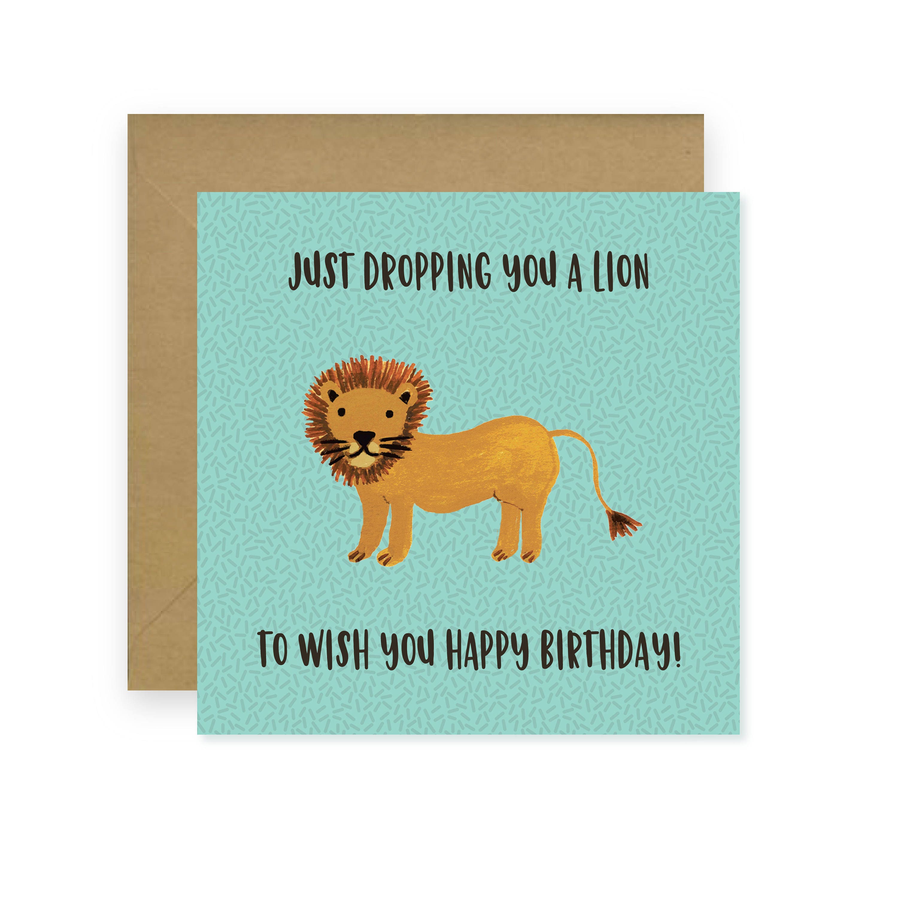 Happy Birthday Lion Card Happy Birthday Lion Card
