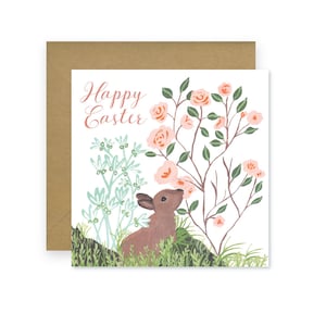 Carte Lapin Joyeuses Pâques