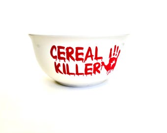 Ciotola di Halloween "Cereal Killer" - Regalo spettrale personalizzato