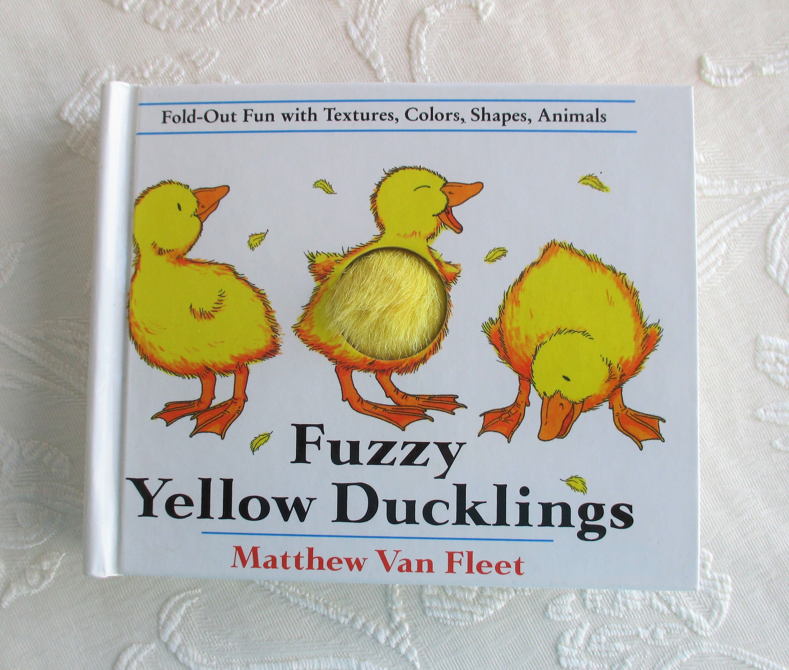 Vintage　Touch　Book　Yellow　Fuzzy　Feel　Ducklings　Preschool　Etsy　Ireland