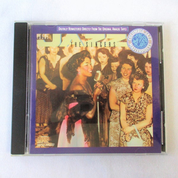 1950s The Singers CD Columbia 1987, Famous Singers & Orchestras, Digitally Remastered Popular Song Compilation, Big Band