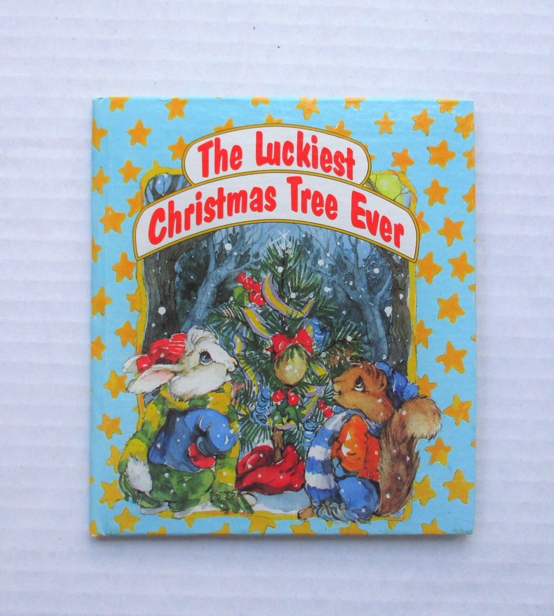 The Luckiest Christmas Tree Ever by Cathy Marks 1993 Hardcover Skittles