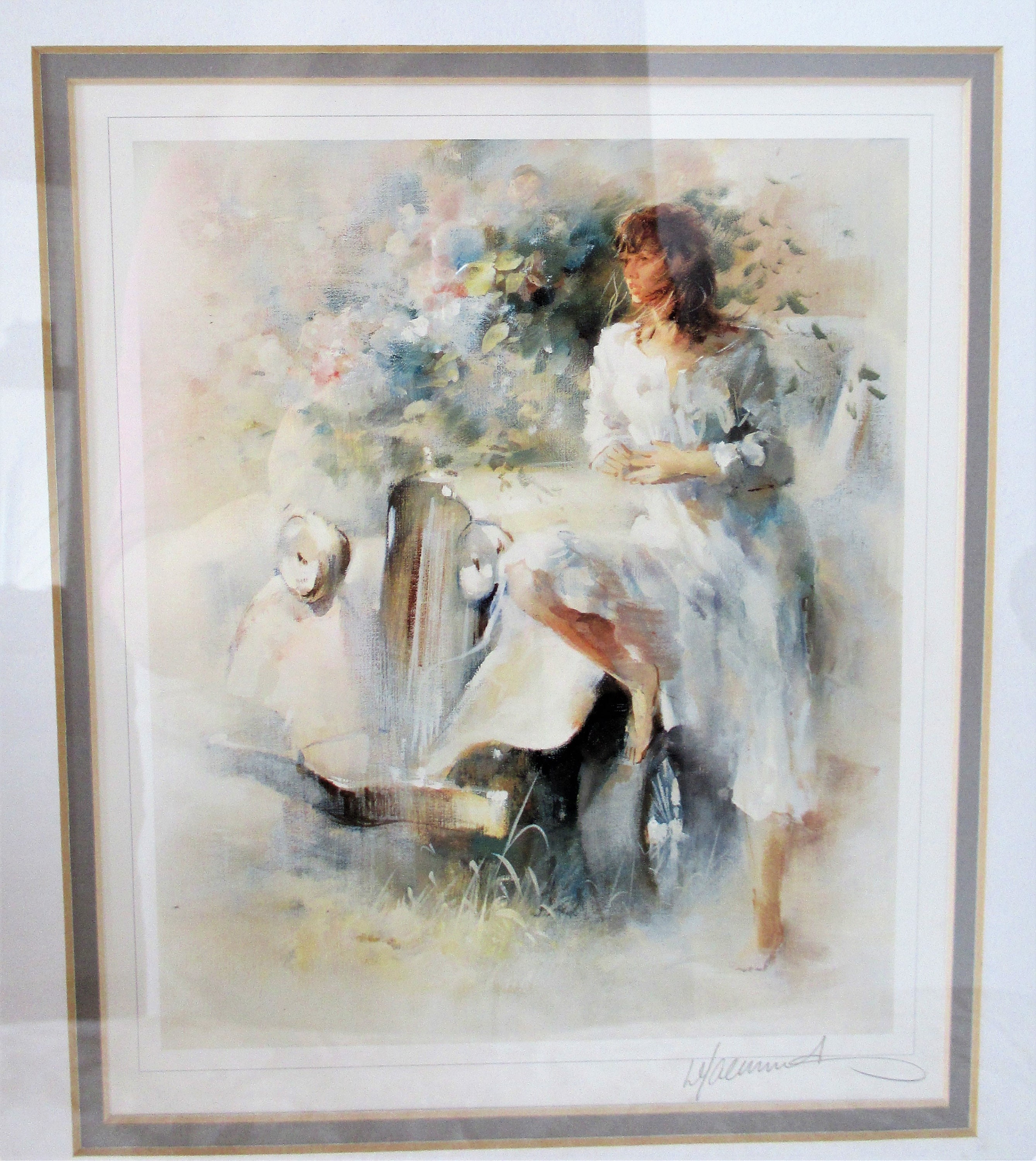 Willem Haenraets作 Willem Haenraets Signed Lithograph, Haenraets Nostalgia, 14 X 16