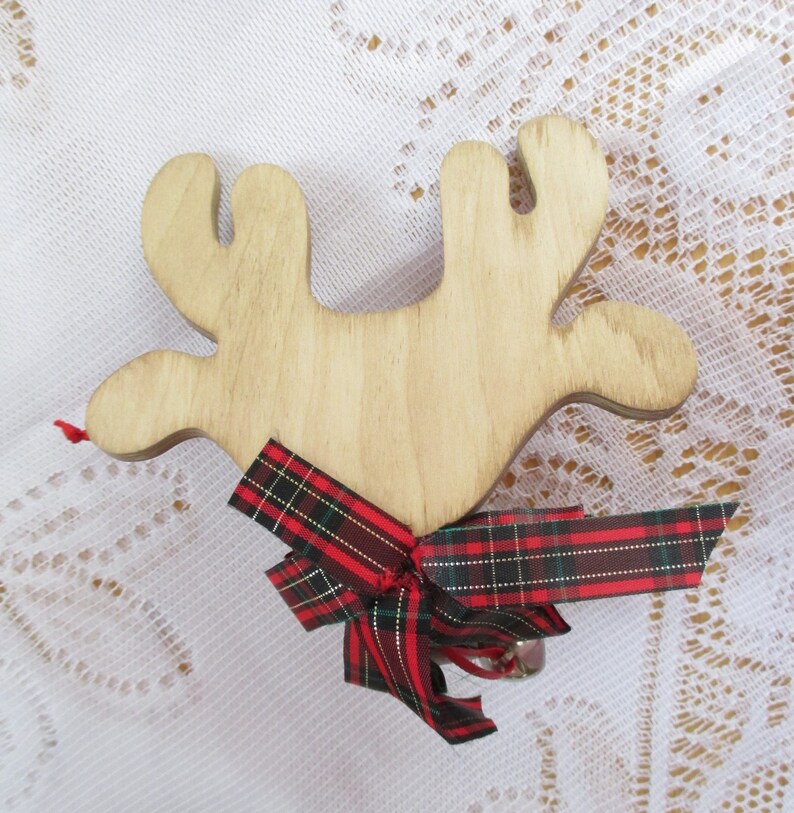 Vintage Rudolf Ornament Wooden Rudolf the Red Nosed Reindeer Etsy