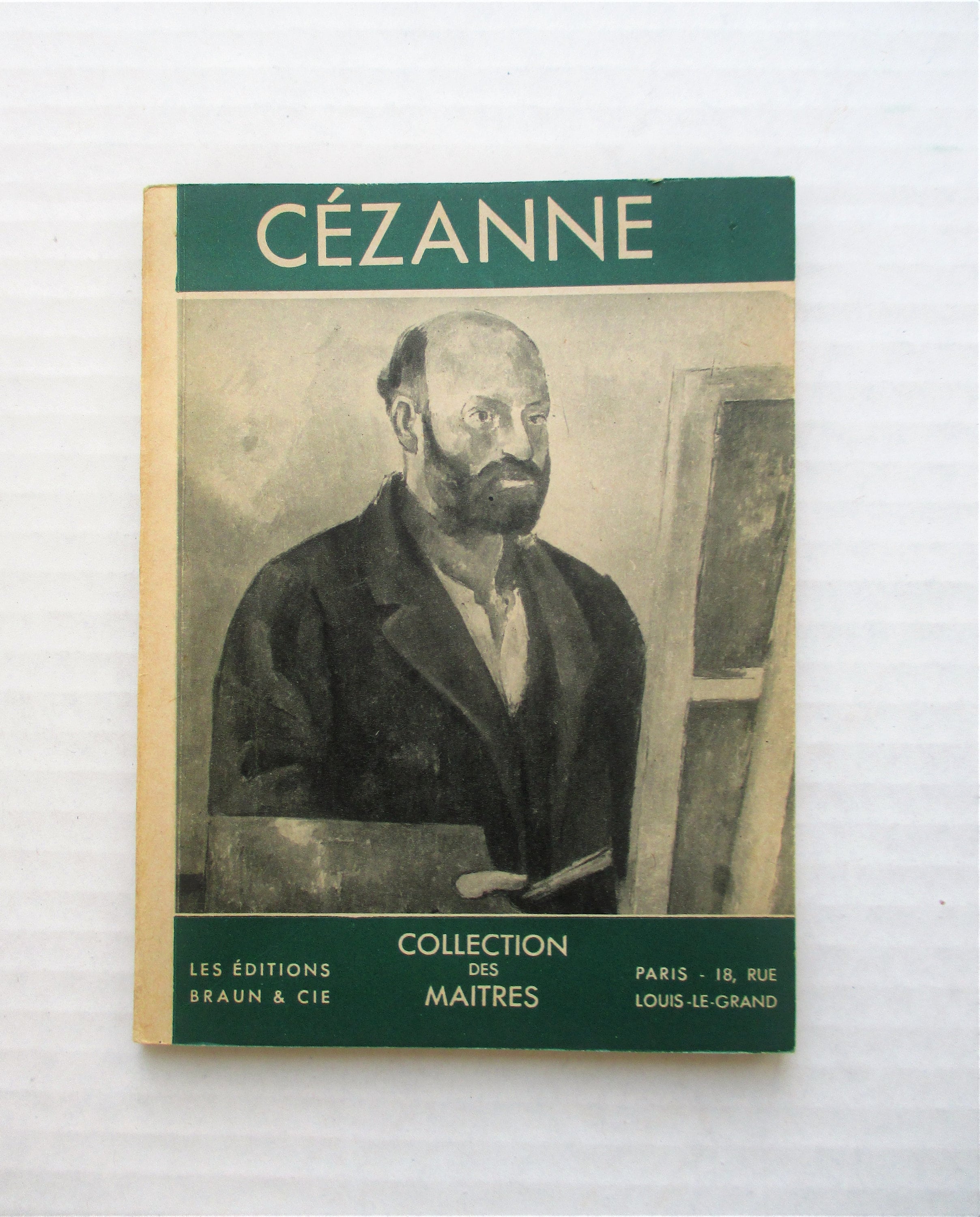 Cezanne Collection Des Maitres French Softcover 1941 60 Black and