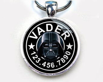 darth vader dog tag