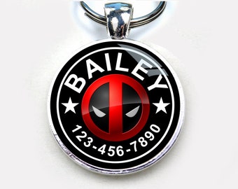 deadpool cat collar