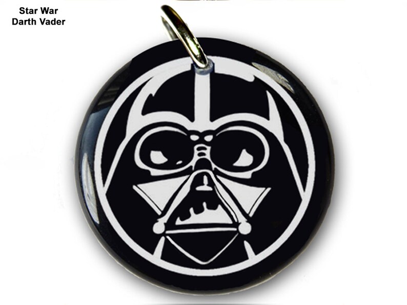 darth vader dog tag