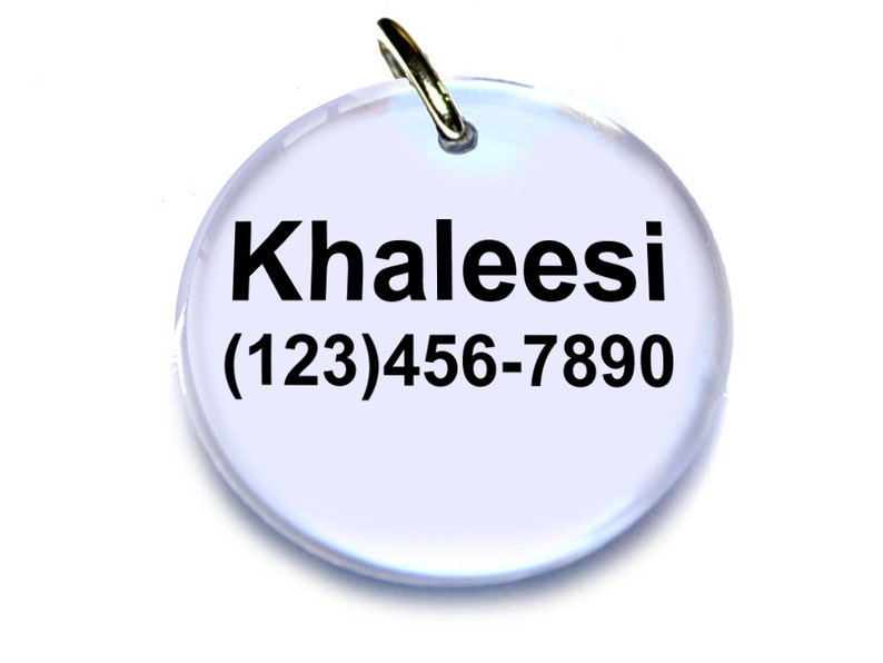 Game of Thrones Khaleesi Targaryen Pet ID tags Dog Tags Dog Etsy