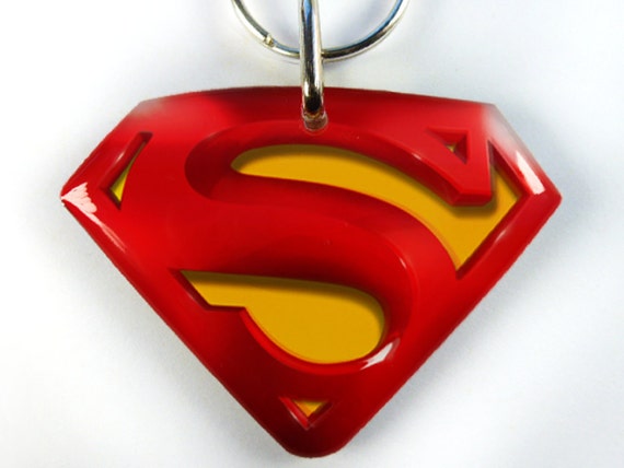 superman dog tag