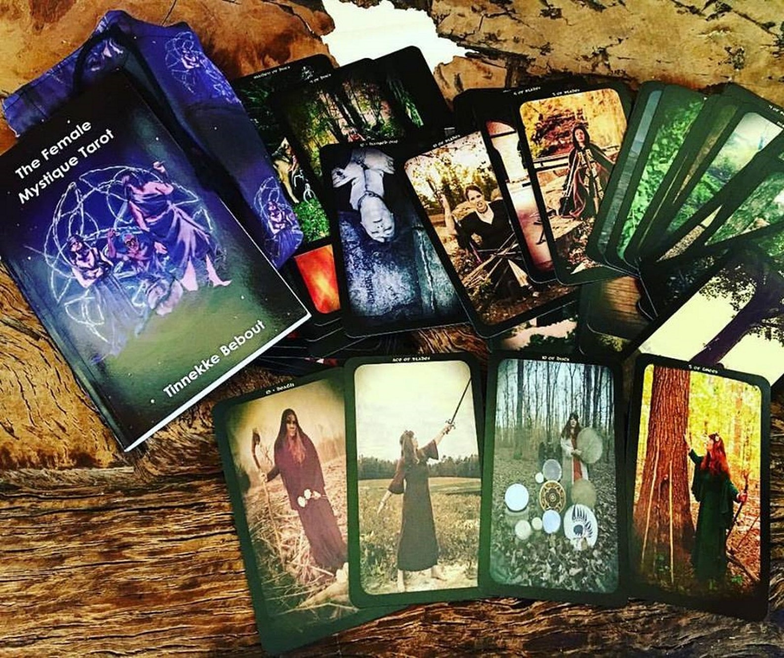 The Female Mystique Tarot Deck and Book Set Etsy