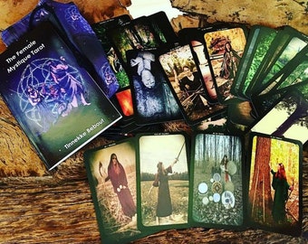 The Female Mystique Tarot Deck and Book Set