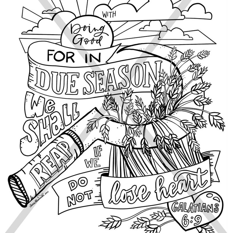 Galatians 6 9 - Etsy