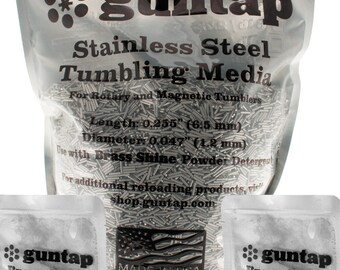 Stainless Steel Tumbling Media T B Bullets