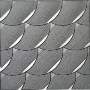 Fish Snake Dragon Scales 3D Engraving Depth Map | 4 Sizes, Positive & Negative | SVG PNG BMP Fiber Laser Pattern