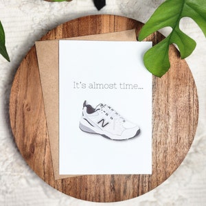New and Improved** New Balance Birthday or Father’s Day card
