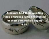 Items similar to Unique, hand-made weddings rings - choose from our