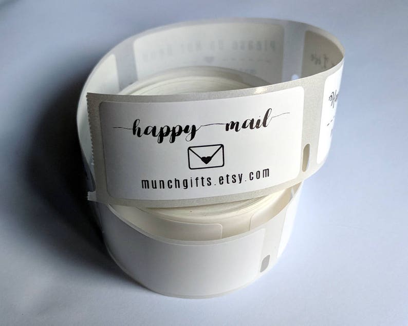 DYAD8 100-250-500 Custom Product Labels Stickers Happy Mail