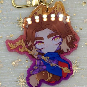 Commune KittyVik 7cm 2.7" acrylic charm, double sided, arcane league of legends